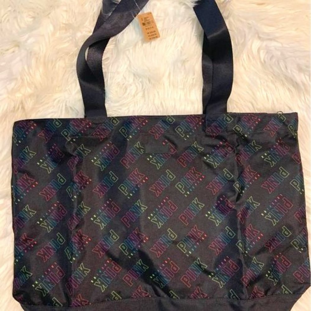 NEW Victoria Secret PINK bag/tote with zipper.